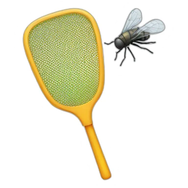 fly swatter sticker