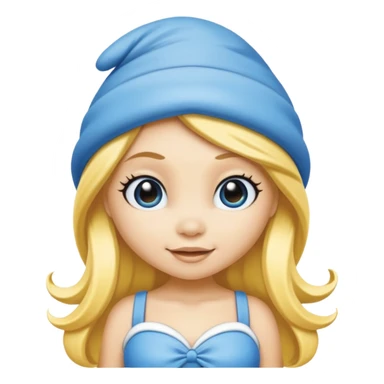 Smurfette sticker