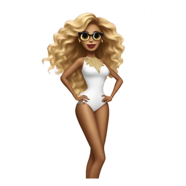 Burg khalifa whit beyonce on top sticker