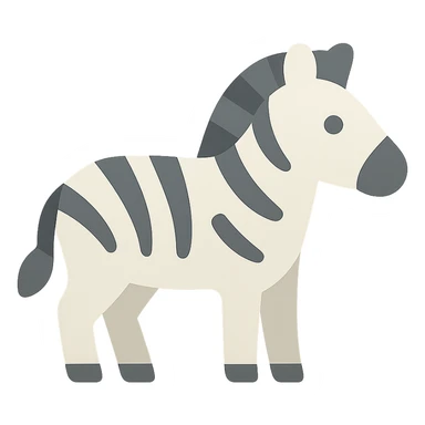 Zebra sticker