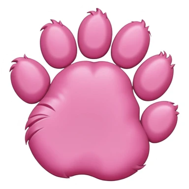 cat paw sticker