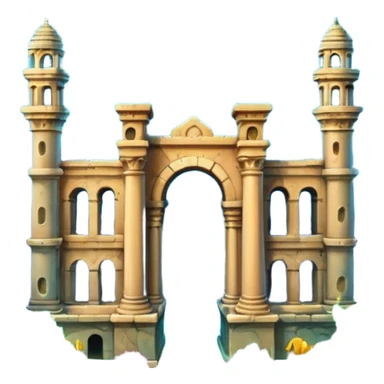 The Lost Island of Atlantis sticker