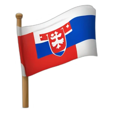 Slovak flag sticker