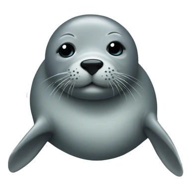 Seal with a bow sticker