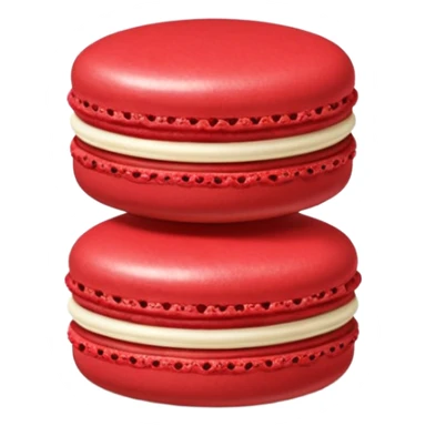 Le Durée Paris macaron red chocolate sticker