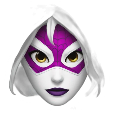 spider-gwen-mask sticker