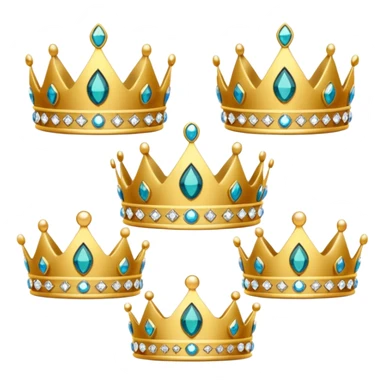 tiny tiaras sticker