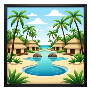 Oasis Resort sticker