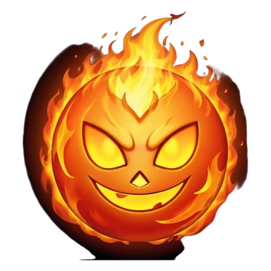 ember elemental orb sticker