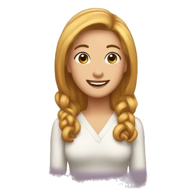 Friends's character Joy sticker