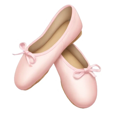 Pale pink ballet shoes sticker