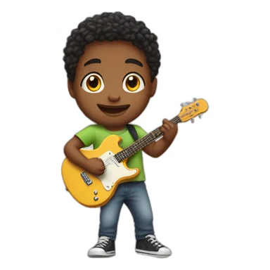 Special kids with music lo sticker