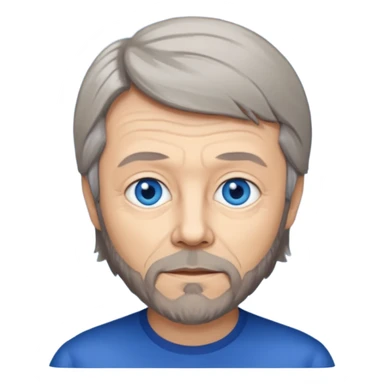 Björn Ulvaeus with dark blue eyes sticker