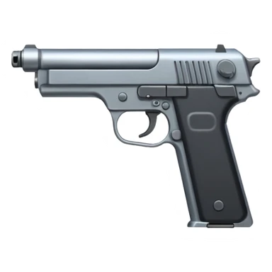Gun, only magazine. sticker