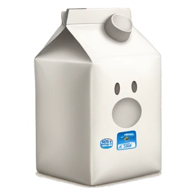 milk carton sticker