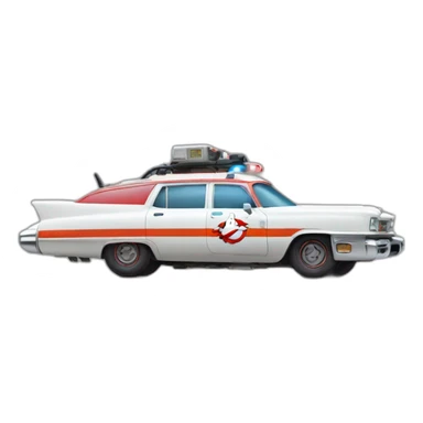 zuul ghostbusters driving a car looking happy sticker