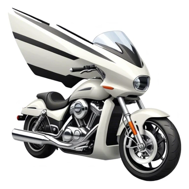 An icon showcasing a sleek motorcycle and a powerful car side by side, with bold, dynamic lines emphasizing speed and performance. highlighting their sleek design, custom tuning, and the excitement of the open road. Perfect for showcasing adventure and freedom on wheels. transparent background sticker