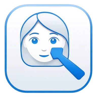 passenger check-in ios icon style sticker