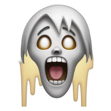 scream emoji sticker