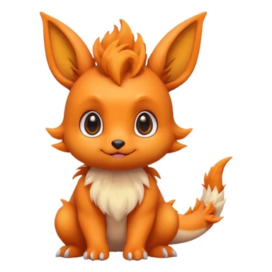 Eevee baby Kawaii Dragon cute sticker