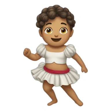 Bailarín mulatos sticker