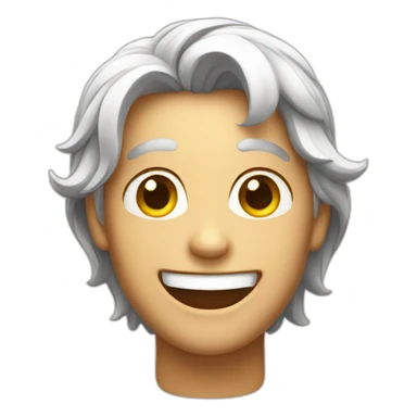 Super happy face sticker