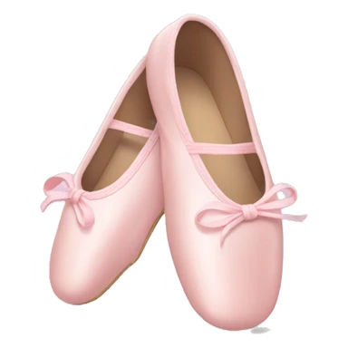 Pale pink ballet shoes sticker