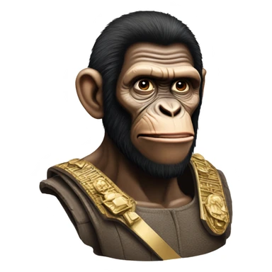 Caesar From Kingdom of the planet of the apes sticker