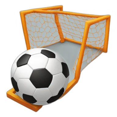 soccer goal sticker