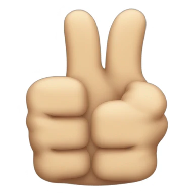 double thumbs up sticker
