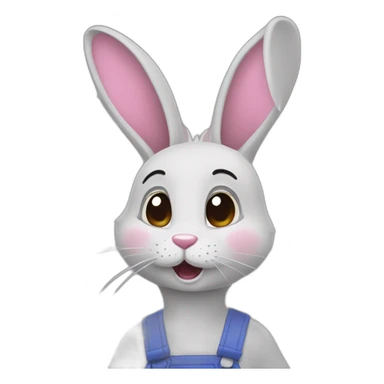 Bonnie the Bunny F’AC sticker