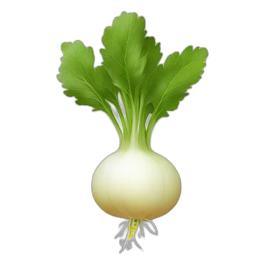 Radish chamomile sticker
