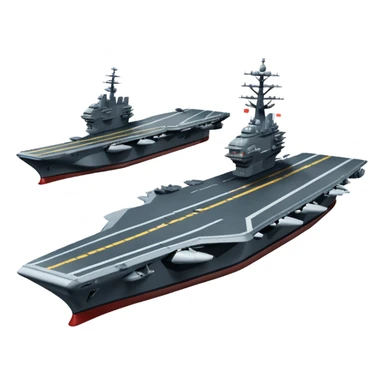 an aircraft carrier with fighter jets sticker