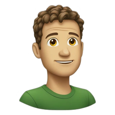 zuck lizzard sticker