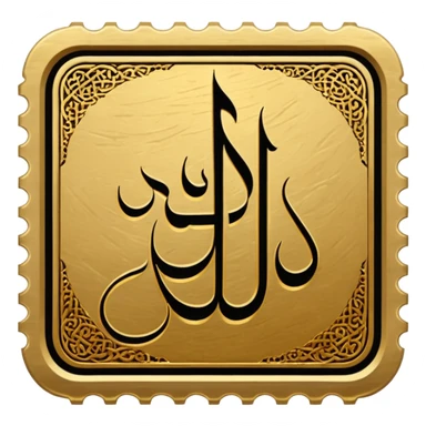 Stamp of Inshallah sticker