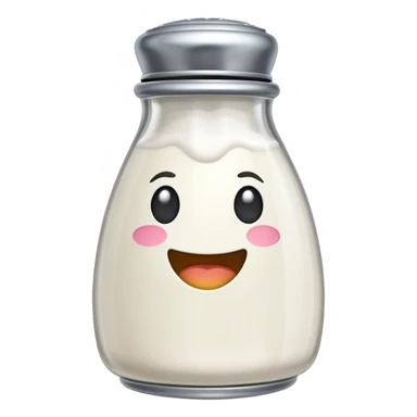 emoji with a salt sticker