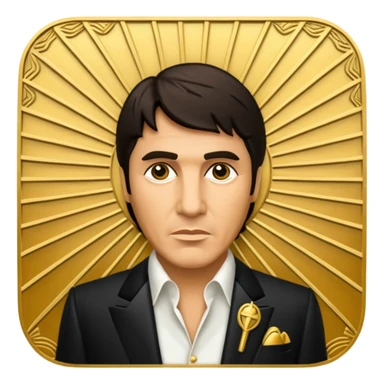 Tony Montana logo moovie sticker