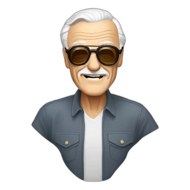stan lee sticker