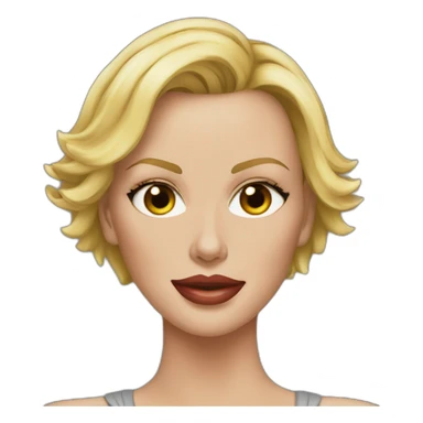 charlize theron ultra realistic sticker