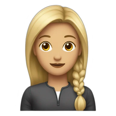 Femme sur homme sticker