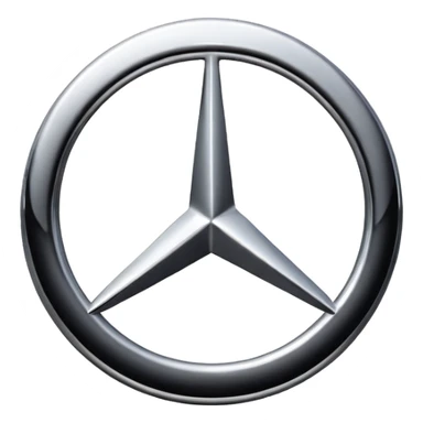 Make Mercedes logo sticker