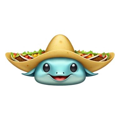 Stingray with tacos sticker