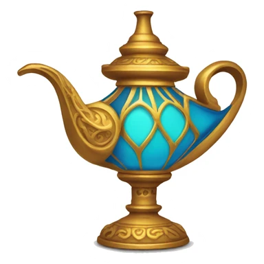 Aladdin’s lamp sticker
