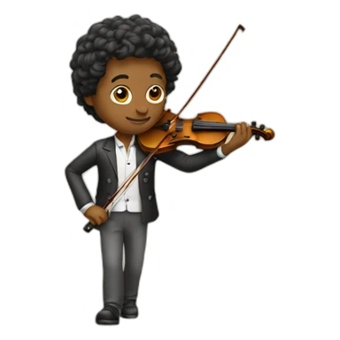 Violinist  sticker
