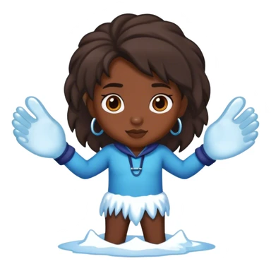 Ice spice with big feet sticker