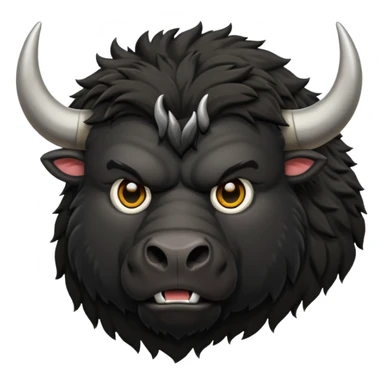 Black Bison sticker
