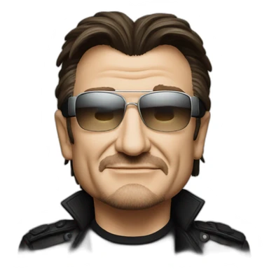 Bono Vox u2 sticker