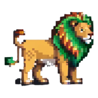 lion sticker