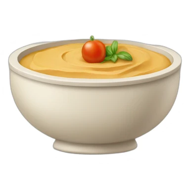 hummus in bowl sticker
