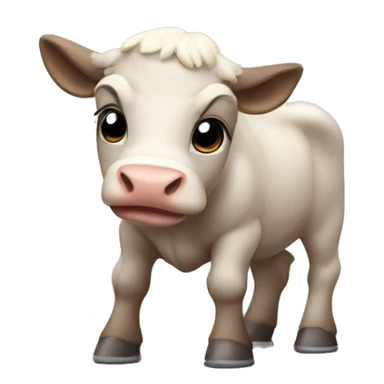 Muscular calf sticker